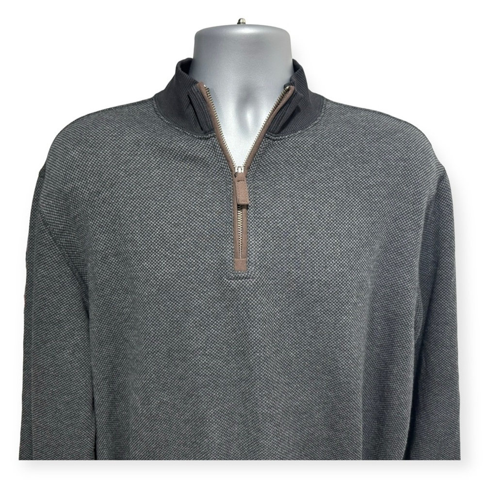 Cremieux by Daniel Cremieux Signature Label Quarter Zip - Size L